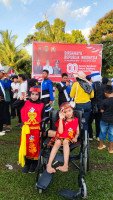 Penampilan Peserta didik SKHN Tumbang Samba Memeriahkan HUT Ke-80 RI