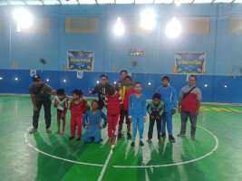 Kegiatan Olahraga FUTSAL bersama Peserta didik SKH Negeri Tumbang Samba